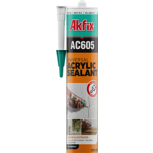 AC605 Akrilinis sandariklis, baltas 310ml AC605 Akrilinis sandariklis, baltas 310ml