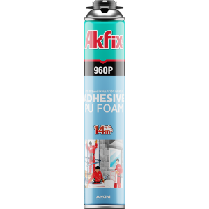 960P Klijuojančios putos, 850g (pistoletui)