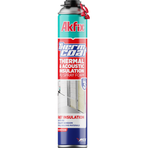 „Thermcoat“ šiluminė ir akustinė izoliacija 850g (pistoletui)